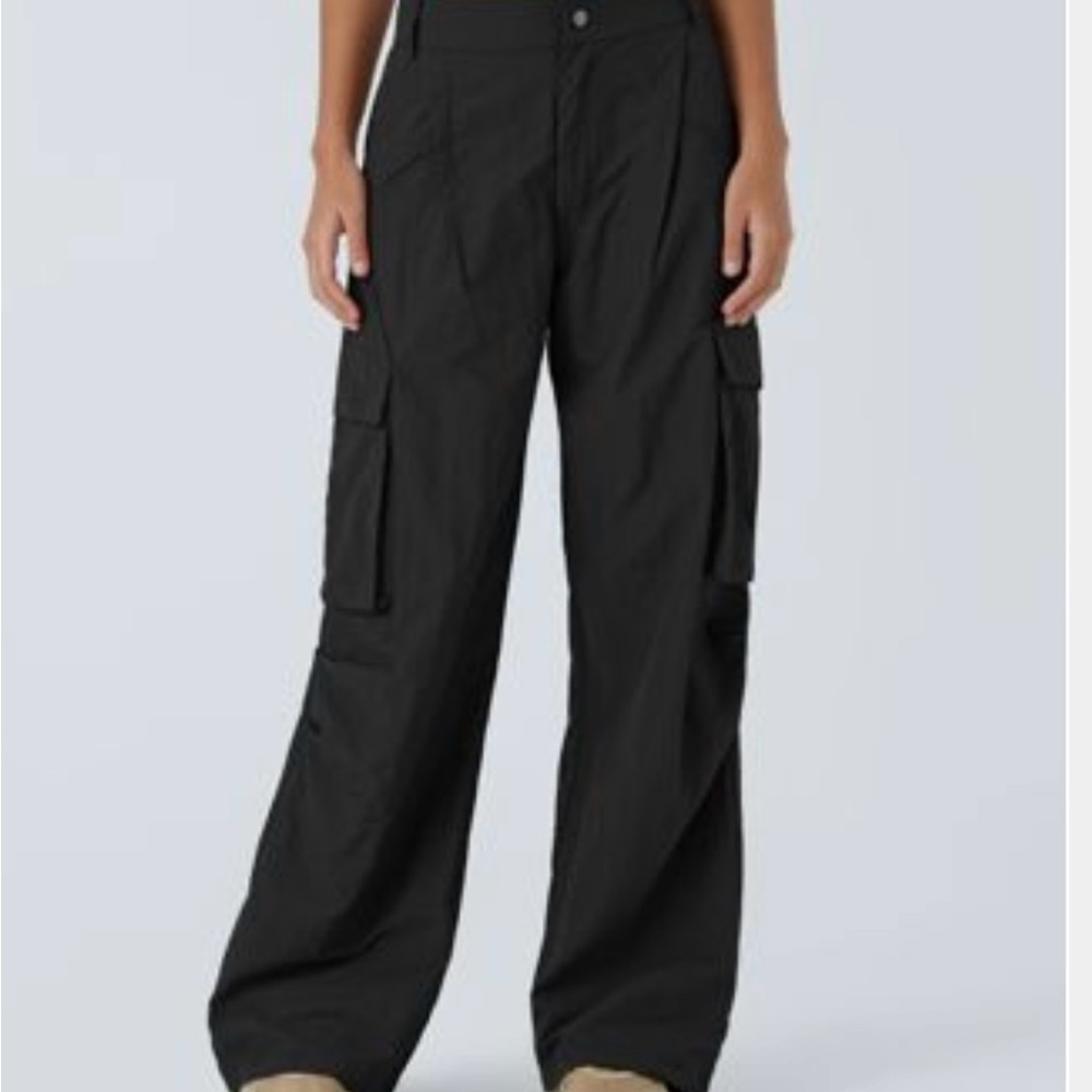 HALARA Black Wide Leg Pants